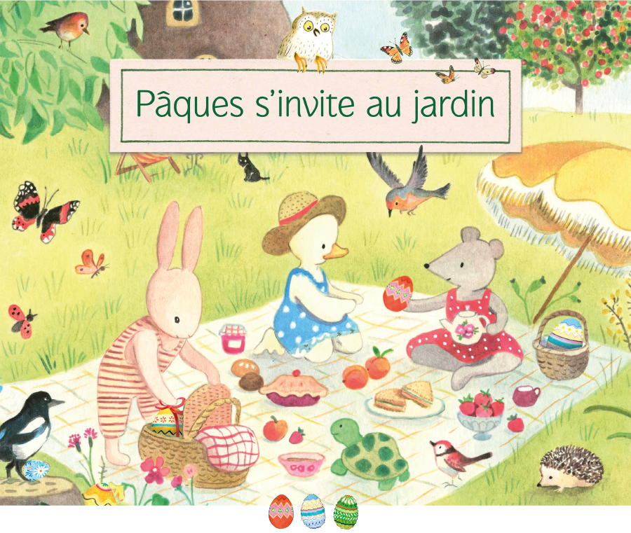 Joyeuses Pâques avec la grande famille Moulin Roty