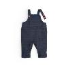 SALOPETTE EN JERSEY DE COTON EFFET JEAN "Collection WOUF"