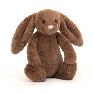 PELUCHE LE PETIT LAPIN COLORIS MARRON GLACÉ