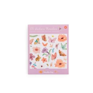 POCHETTE DE 108 STICKERS REPOSITIONNABLES "les Rosalies"