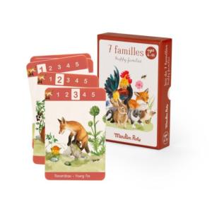 JEU DE 7 FAMILLES LES ANIMAUX DU JARDIN