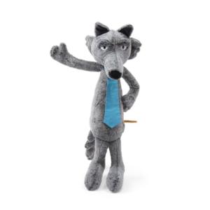 PELUCHE LOUP GÉANT "c'est moi le plus beau"