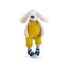 PELUCHE CHIEN JAUNE PILOU "série Puce & Pilou"