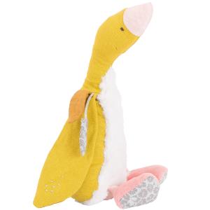 PELUCHE PETITE OIE JAUNE  BAMBOU "le voyage d'Olga"