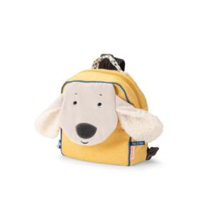 SAC À DOS JAUNE CHIEN PILOU "série Puce & Pilou"