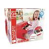 PETIT PIANO ROUGE AVEC 18 TOUCHES TAILLE ENFANT